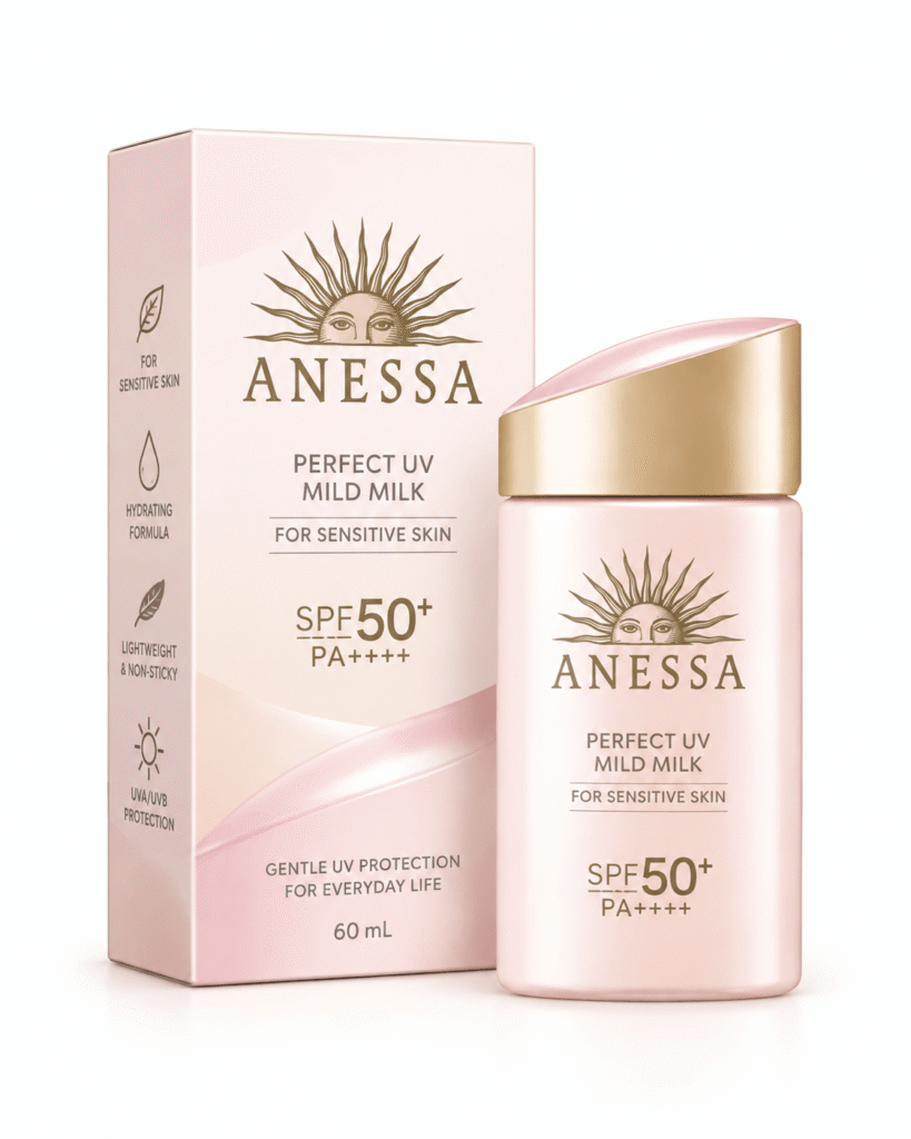 Anessa Perfect UV Sunscreen Mild Milk ingredients