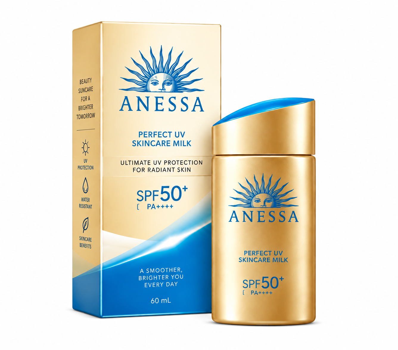 Anessa Perfect UV Skincare Milk with Packaging
